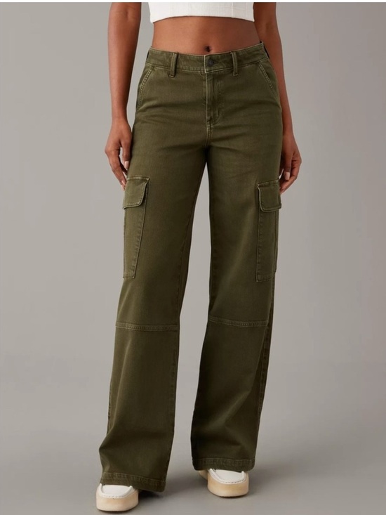 American Eagle Outfitters Pants - American Eagle Dreamy Drape Stretch Cargo